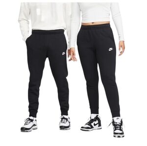 Nike Sportswear Club Fleece Joggers Black And White Men's